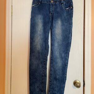 Stylish Blue Skinny Jeans